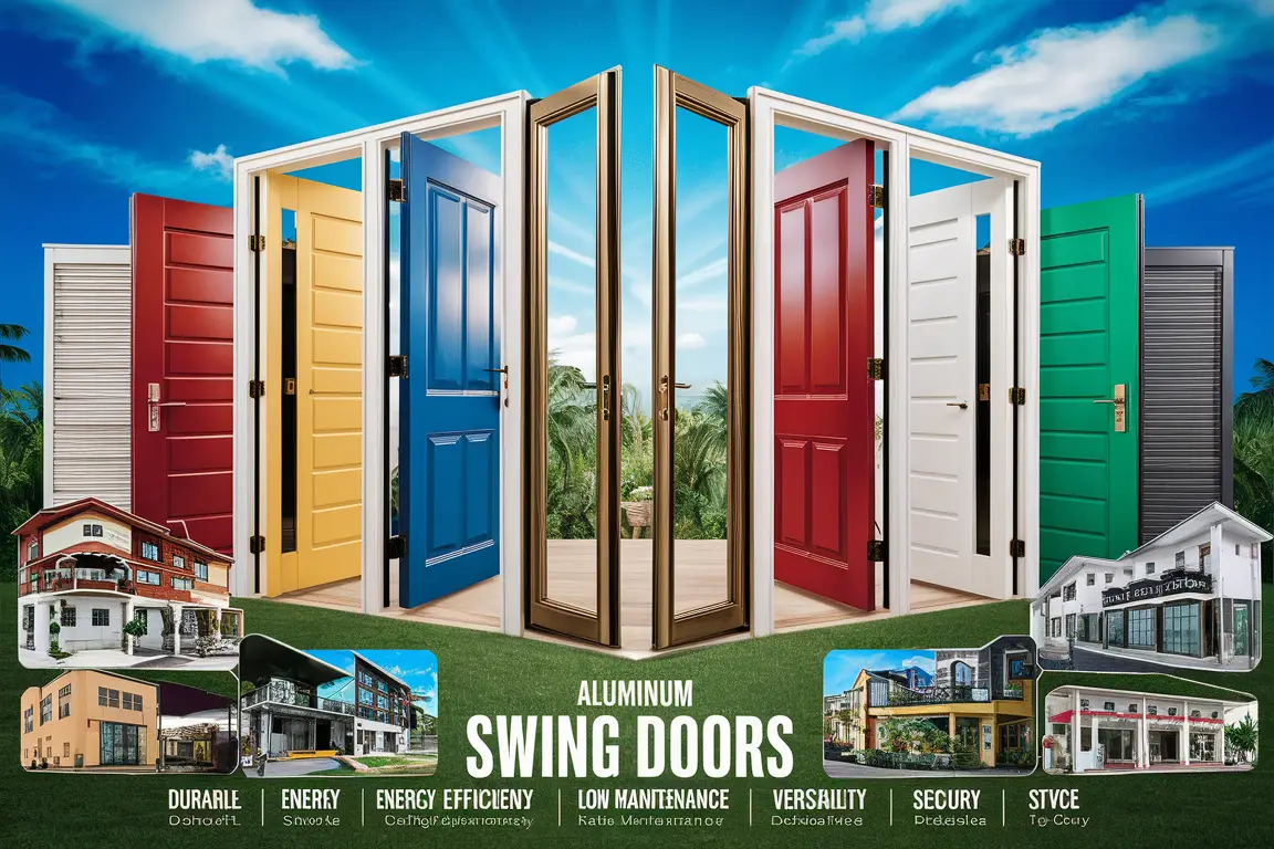 Aluminium Swing Doors